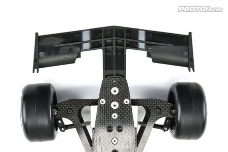 PROTOform V2 F1 Front Wing (Black) for 1:10 Formula 1 - 1729-03