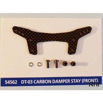 TAMIYA DT-03 Carbon Damper Stay (Front) - 54562