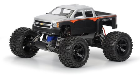 Chevy Silverado 2500 HD Clear Body for Stampede