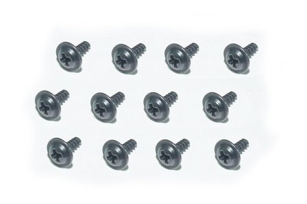 Flange Head Self Tapping screws 2.6X5mm (12pcs), YEL13028