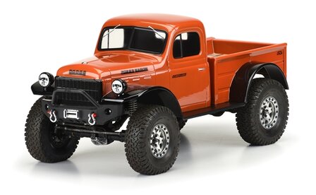 1946 Dodge Power Wagon Clr Bdy 12.3&quot; Crawlers