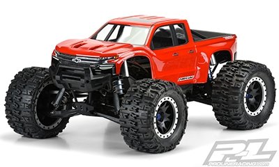 Pre-Cut 2019 Chevy Silverado Z71 Clear Body X-MAXX