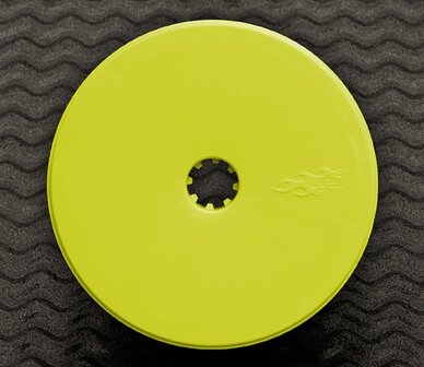 Velocity 2.2 Wide Front Yellow Wheels (2) for B4 &amp; B4.1, PR2666-02