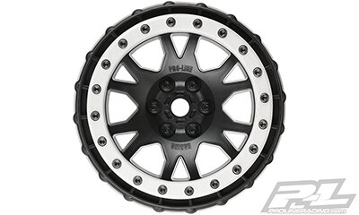 Impulse X-MAXX Pro-Loc Blk Whls/Gray Rings F/R