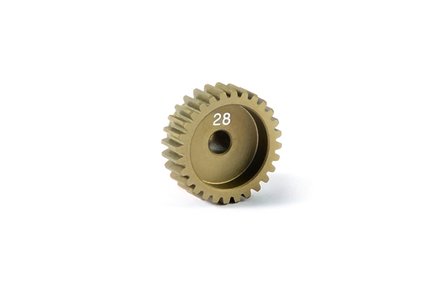 ALU PINION GEAR - HARD COATED 28T / 48, X365728