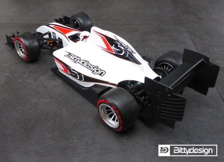 Bittydesign TYPE-6R F1 Clear Body