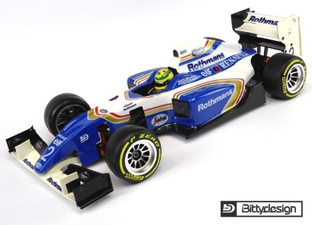 Bittydesign TYPE-6R F1 Clear Body