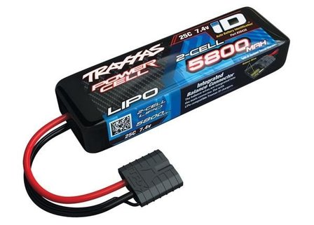 Power Cell LiPo 5800mAh 7.4V 2S 25C , all models ID