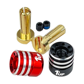 1up Racing Heatsink Bullet Plugs - 4mm (2pcs)