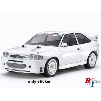 TAMIYA19490028 Sticker Tas Ford Escort Custom 58691