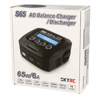 SKYRC S65 AC 65W Charger/Discharger - 100152-04