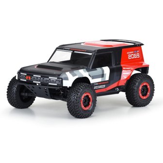 Proline Ford Bronco R Clear Body For Tenacity Sct/tt Pro, Senton 4x4, Big Rock 4x4, Slash 2wd And Slash 4x4 (with Extended Body Mounts) - 3586-00