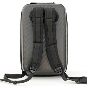 Hoogwaardige rugzak hardcase carbonlook