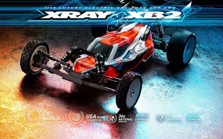 Xray Xb2c&#039;23 - 2wd 1/10 Electric Off-road Car - Carpet Edition   