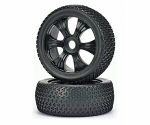 CARSON 1:8 OFF-ROAD BAND VELG SET 2ST ZWART