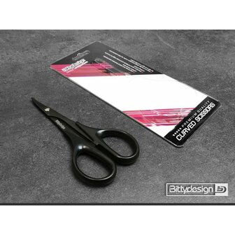 Bittydesign CURVED Tip Polycarbonate Scissors.