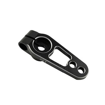 Aluminum Clamping Servo Horn Black (25T, 31mm)