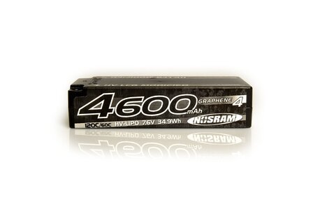 Nosram Graphene-4 LCG Modified Shorty 4600mAh 7.6V 2S 120C/60C HV LiPo (5mm, 186g)