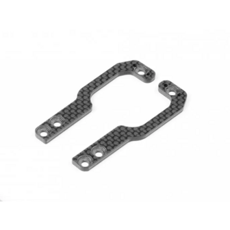 X1&#039;23 GRAPHITE REAR WING HOLDER SIDE PLATE 2.5MM (L+R)