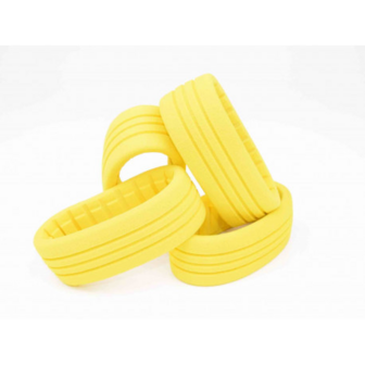 TPRO 1/8 Offroad XR Pro Insert HARD (YELLOW, 4pcs)