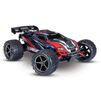 Traxxas E-revo 1/16 4x4 Usb, Red-blue - 71054-8RBLU