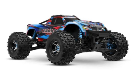 Traxxas Maxx Ultimate 4wd Brushless Electric Monster Truck, Vxl-4s, Tqi - Blue - 89087-4-BLUE