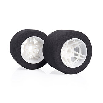 Matrix Rear 1/8 Foam Tires with Five Light Rims - 35 Shore, Standard Diameter (2pcs)