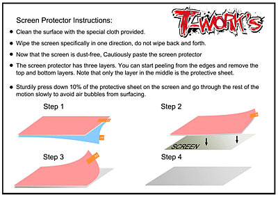 T-Work&#039;s Sanwa MT-5/MT-44 Screen Protector
