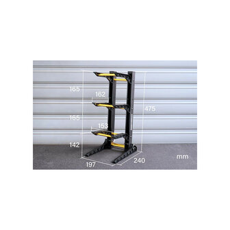 Koswork RC Car H475mm Pit / Display Stand (3 Layer)