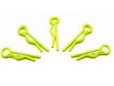 Fluorescent geel body clip 1:10
