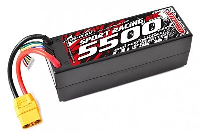 Corally Power Racing 5500mAh 14.8V 4S 60C LiPo (XT90)