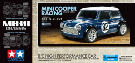 tamiya Mini Cooper Racing painted MB-01