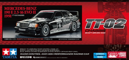  M-B 190E Evo.II '91 K&ouml;nig- Pilsner TT-02 