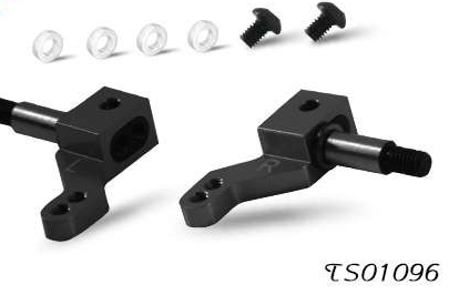 Team Saxo Racing TS01096 - Pancar - Steering Arm (2 pcs)