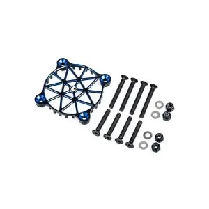 LRP Worksteam Aluminium Safety Mesh V2 For 40mm Fan - Blue - 501983