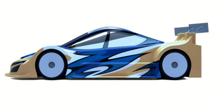Avalon Vortex 1:10 Touring Body Shell 190mm (clear) 0,7mm