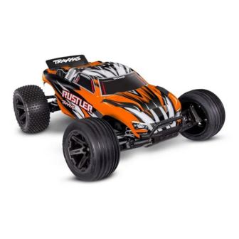 Traxxas Rustler 2wd Brushed Incl Battery &amp; Usb-c Charger Orange X - 37254-8-ORNGX