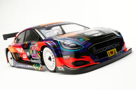 ZooRacing APEX 1:10 FWD 190mm Body (clear) 0.5mm - ULTRALITE