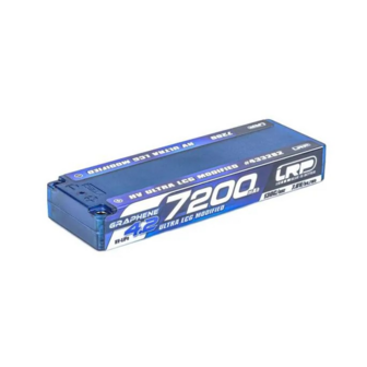 LRP - Hv Ultra Lcg Modified Graphene-4.2 7200mah Hardcase Battery - 7.6v Lipo - 130c/65c - 433282