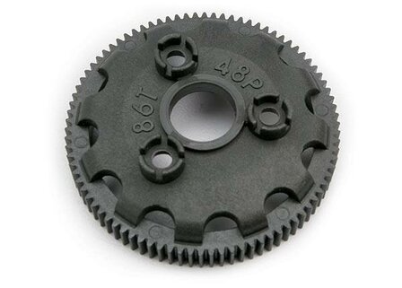 Spur gear, 86-tooth (48-pitch) (for models with Torque-Contr, TRX4686