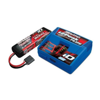 Traxxas Battery/charger Completer Pack (includes #2970 Id Charger (1), #2872x 5000mah 11.1v 3-cell 25c Lipo Id Battery (1)) - 2970G-3S