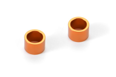 XRAY ALU SHIM 6.37x8.4x6.0MM - ORANGE (2) - 375093-O