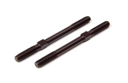 XRAY Adj. Turnbuckle L:R 40 mm Hudy Spring Steel (2) - 302610