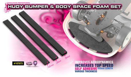 HUDY BUMPER &amp; BODY SPACE SPONGE SET - 107873
