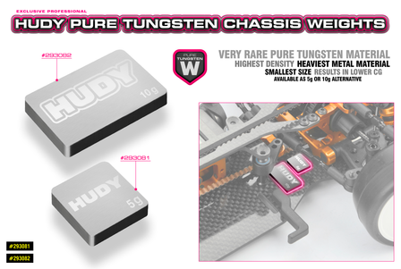 HUDY PURE TUNGSTEN WEIGHT 5g - 293081