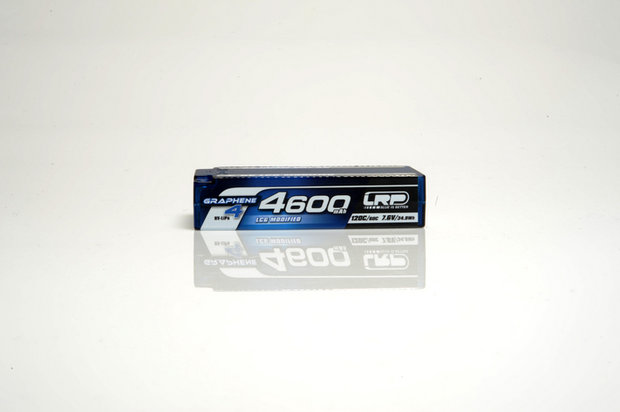 LRP HV LCG Modified Shorty GRAPHENE-4 4600mAh Hardcase Akku - 7.6V LiPo - 120C/60C - 431286