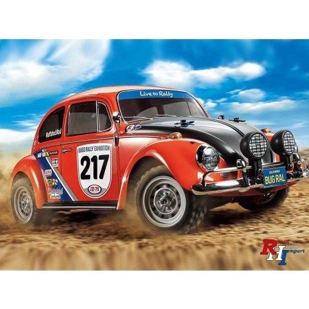 TAMIYA 1/10 RC Volkwagen Beetler Rally 4WD MF-01X - 58650