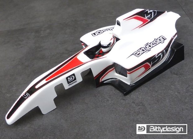 Bittydesign TYPE-6R F1 Clear Body