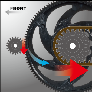 AXON Spur Gear TCS 48P 86T