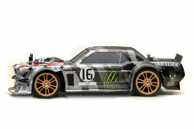  1:16 EP BL Touring Car "FUN MAKER" stars'n grey RTR absima